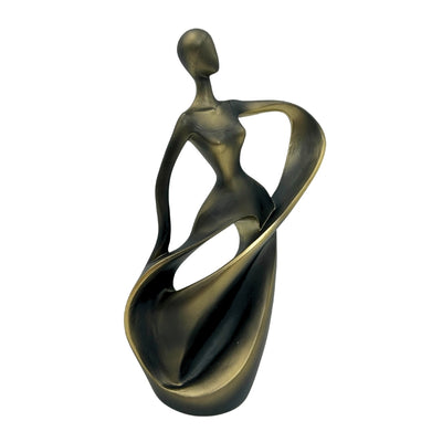 Dansarfigur – modern abstrakt dekoration 24cm - E44446