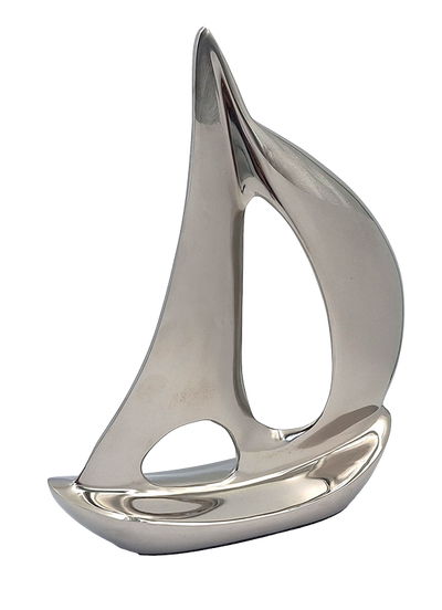 Stor yachtmodell - metall - 36cm - N-1647