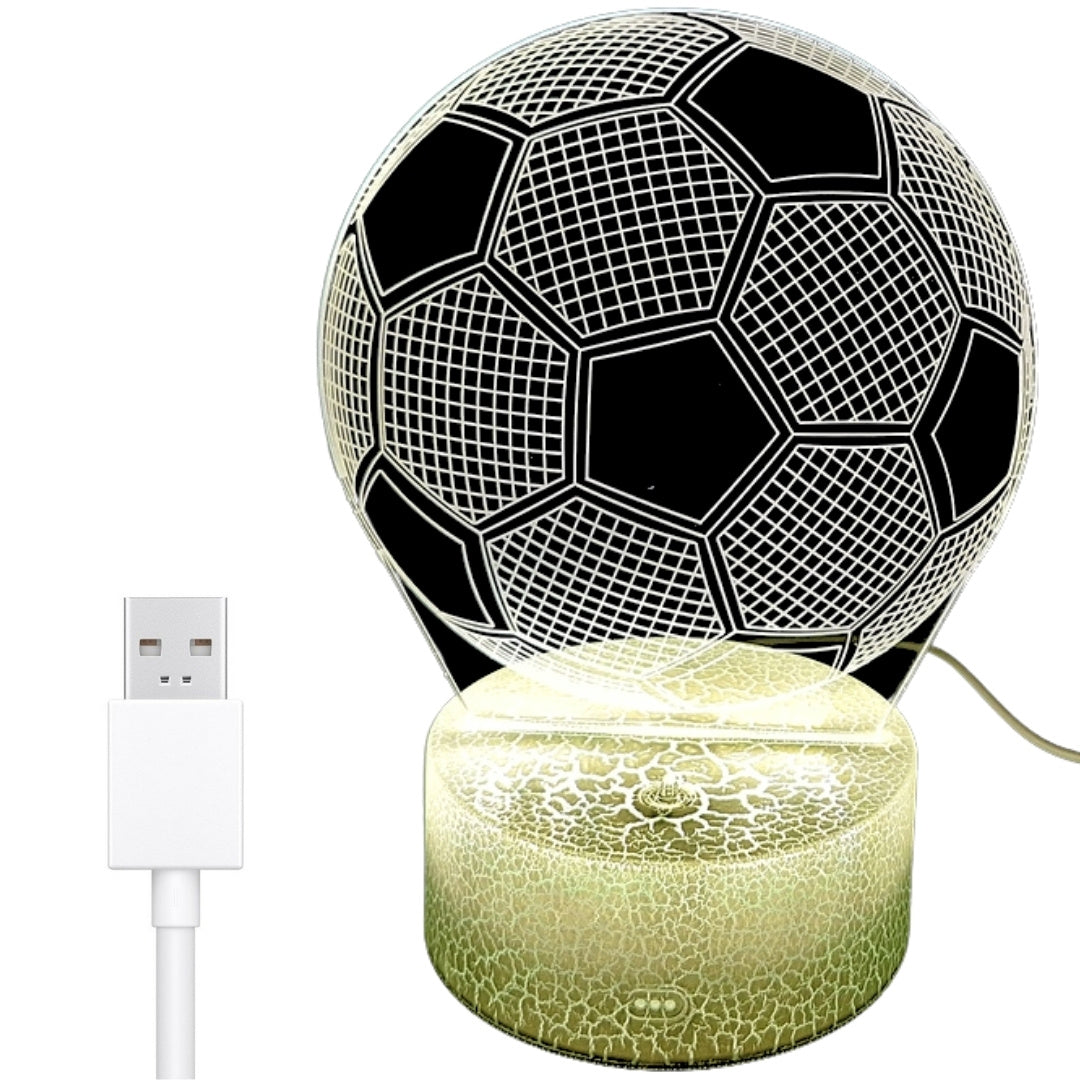 Nattlampa Fotboll - Present till fotbollsspelare Gadget - 3 färger - P107