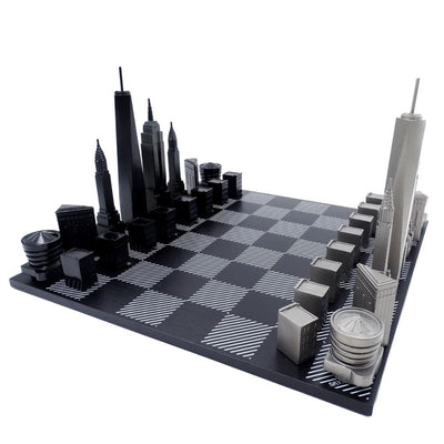 Designschack Skyline New York i rostfritt stål – NY
