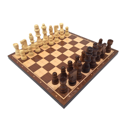 Klassiska träschack - 27 x 27 cm – 1050743