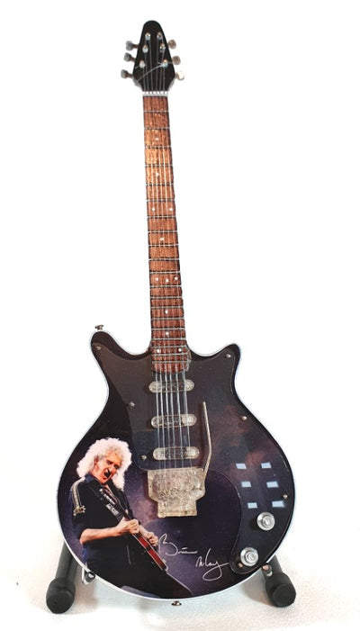 Minigitarr i stil med Queen - Brian May Tribute MGT-7979