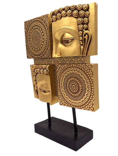 Buddhistisk mandalafigur - 4 delar - 43715