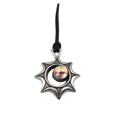 Halsband solförmörkelse – Optisk illusion – Present till en resenär - ECL32