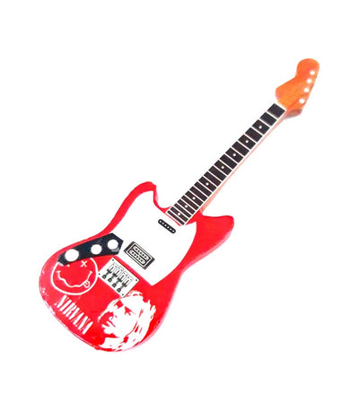 Kylskåpsmagnet gitarr Nirvana Kurt Cobain - 020877