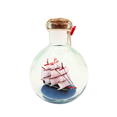 Skepp i flaska Rafandynka – maritim dekoration – MA2012