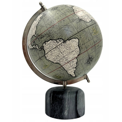 Dekorativ glob på stenfot 30cm - GLB-68