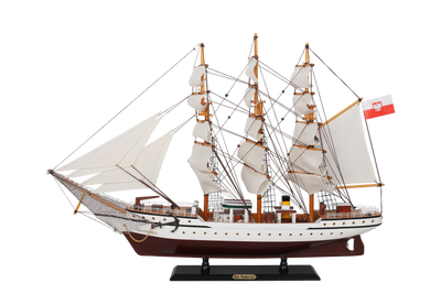 Modell av segelfartyget Dar Pomorza 80cm - DARPOM80