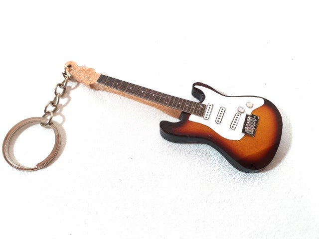Nyckelring - gitarr J. Hendrix - mahogny - EGK-0320