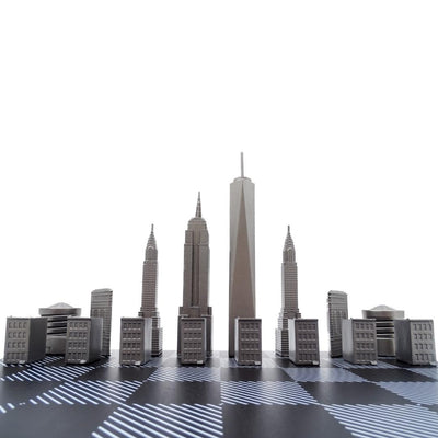 Designschack Skyline New York i rostfritt stål – NY