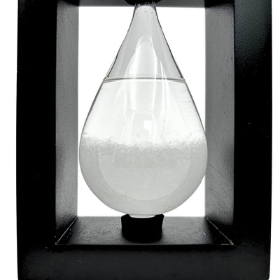 Fitzroys Stormbarometer i Träinfattning - Droppe Storm Glass – BAW1