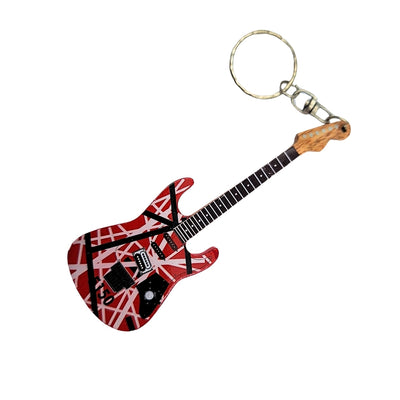 Nyckelring – Van Halen-gitarr – nyckelring för rockfans – EGK-1167