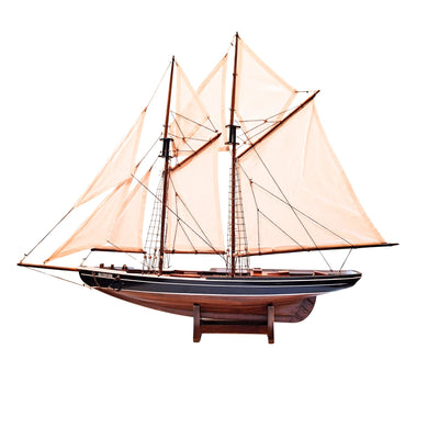 Modell av skonaren Bluenose - maritim dekoration 78 cm – 518
