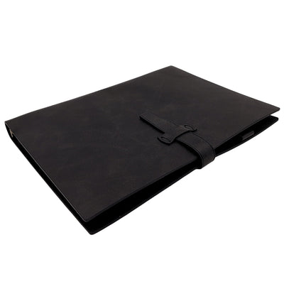 Elegant A5-läderanteckningsbok vintage retro med lås – dagbok/journal – EE4