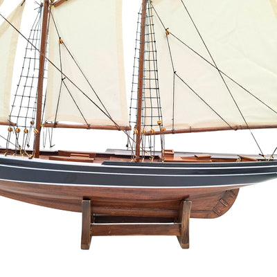 Modell av skonaren Bluenose - maritim dekoration 78 cm – 518