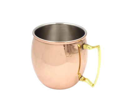 Kopparmugg av rostfritt stål 304 - Kapacitet 500ml belagd med ett lager koppar - MM7012