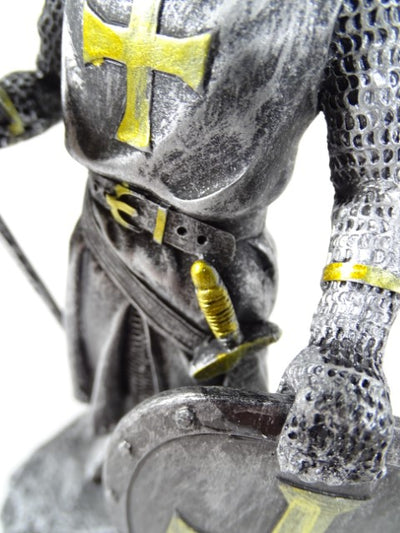 Riddare - korsfarare - Dekorativ figur - Höjd 18cm - MC-23079