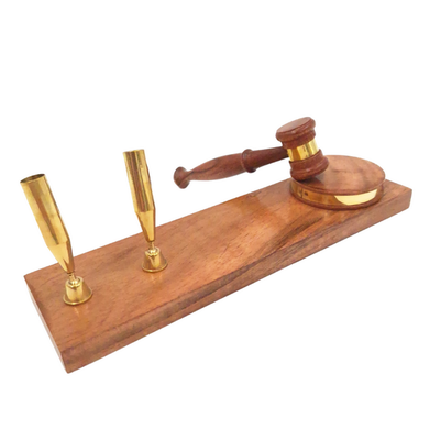 Domarklubba - pennställ - present till jurist – DNU-023