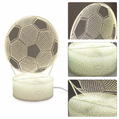 Nattlampa Fotboll - Present till fotbollsspelare Gadget - 3 färger - P107