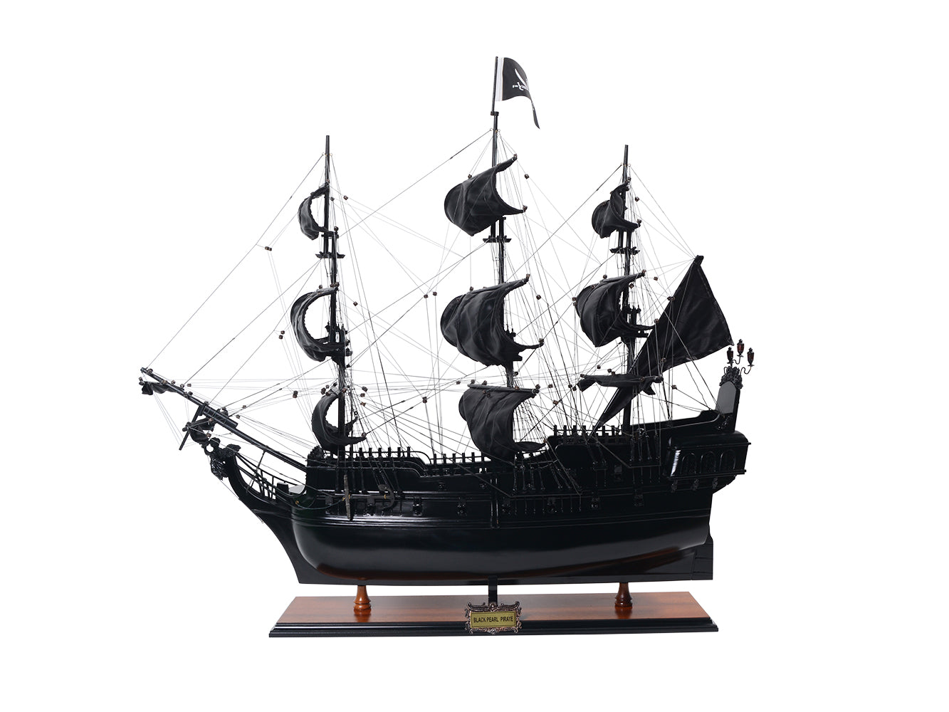 Svarta pärlan modell av piratskepp - Längd 89cm - BP80R