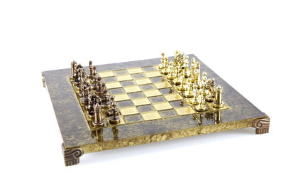 Exklusivt metallschack Byzantium 20x20 cm - S1CBRO