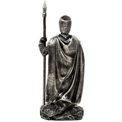 Figur Riddare med spjut 20 cm polyresin - MC-23080