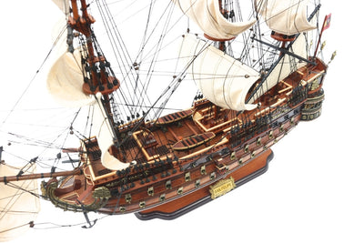 Modell av segelfartyget San Felipe 80 cm, med möjlighet till personlig gravyr