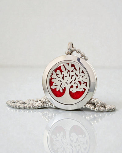 AromaTree Harmony – aromaterapeutiskt halsband Livets träd 25 mm