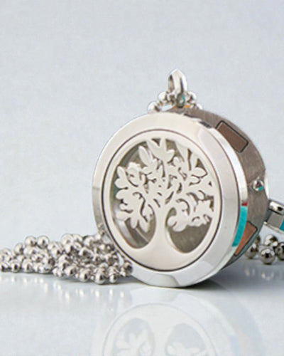 AromaTree Harmony – aromaterapeutiskt halsband Livets träd 25 mm