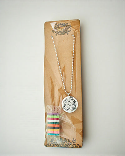 AromaTree Harmony – aromaterapeutiskt halsband Livets träd 25 mm