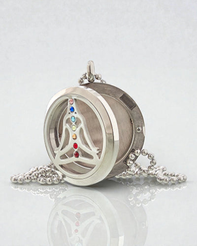 ZenAura – Aromaterapeutiskt halsband för yoga och chakra 30 mm