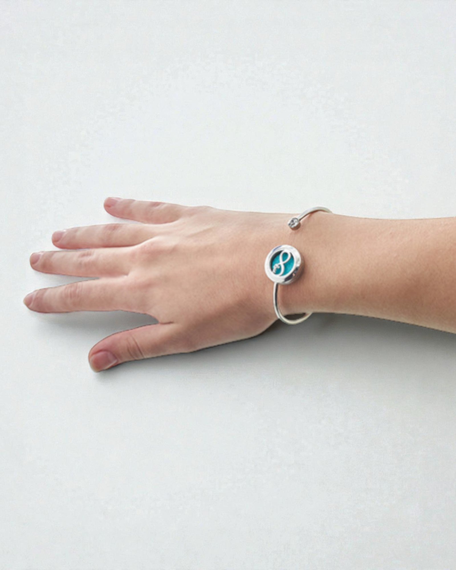 Armband Aromalife Evig kärlek – Doftmedaljong Oändlig kärlek 20 mm