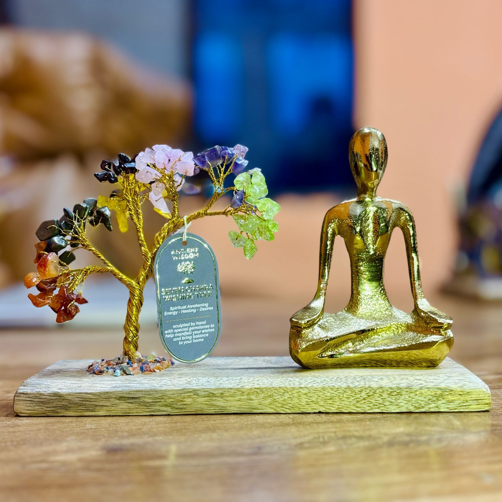 Ädelstens Yoga Trädgård