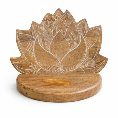 Vägghylla Lotus vitlaserad