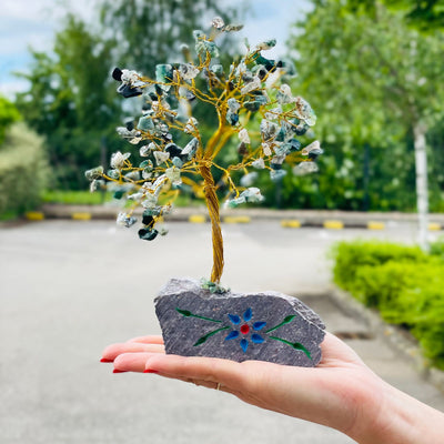 Moss Agat Ädelstensträd