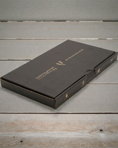 Höstlig naturharmoni – lyxig uppsättning med 12 eteriska oljor 5 ml med pipetter