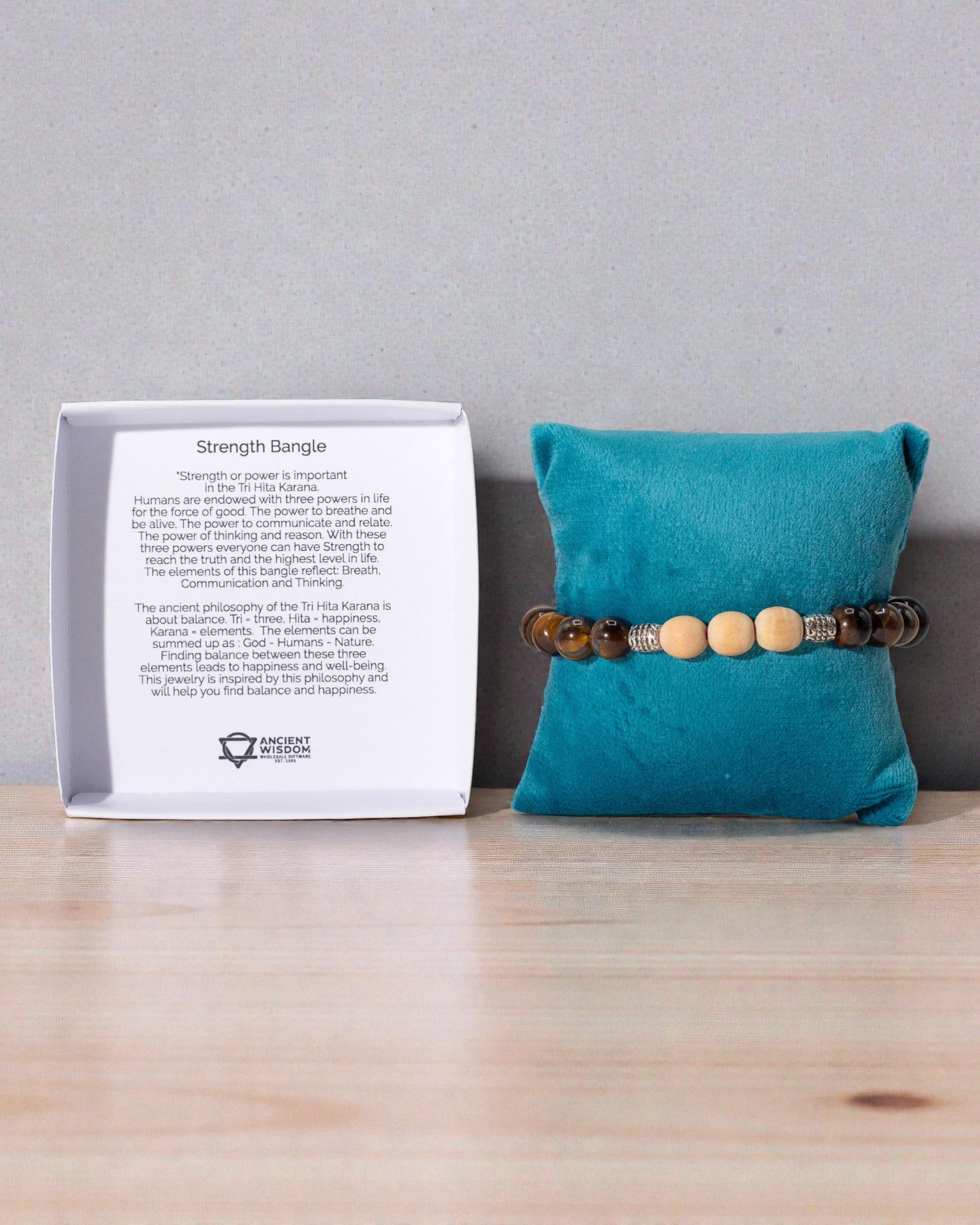 TriHita Power Earth – armband för styrka och stabilitet från Bali