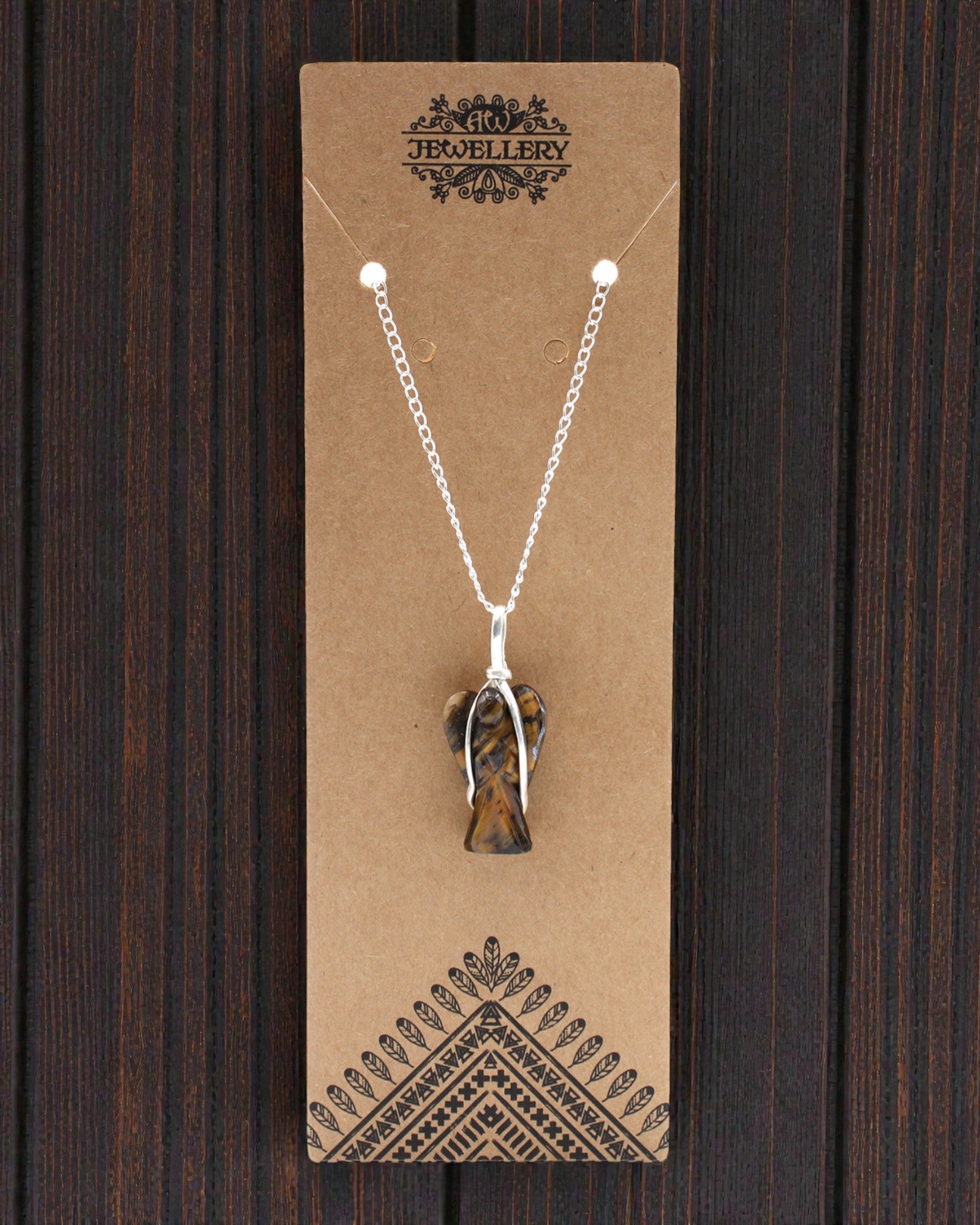 Skyddsande – Skyddsängelhänge av tigeröga