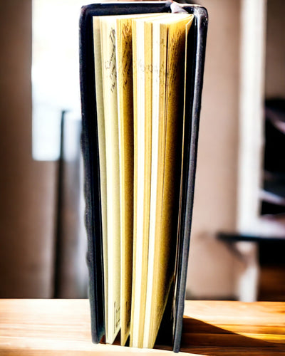 Vintage Dagbok "Livets Träd" A6 - Elegant Präglat Omslag av Konstläder, 100 Sidor