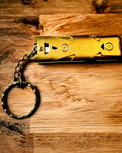 Elegant Set med Kompass och Signalförsedd Visselpipa