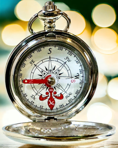 Mini Kompas Upptäckare, Bärbar och Elegant, Idealisk för Ryggsäckar och Utomhusbruk