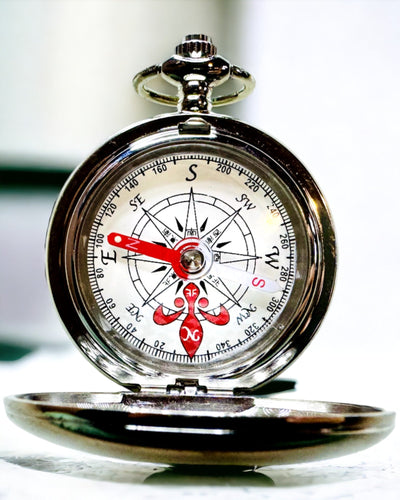 Mini Kompas Upptäckare, Bärbar och Elegant, Idealisk för Ryggsäckar och Utomhusbruk