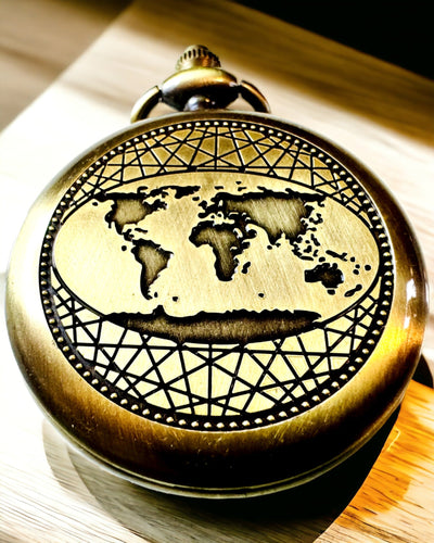 Fickkompass Retro med New York-motiv – Multifunktionell, Elegant Kompass med Bild av Frihetsgudinnan