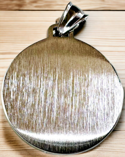 Kompasshalsband – Smidd Smycke i Rostfritt Stål för Män och Kvinnor i Två Färger, med Gravyr