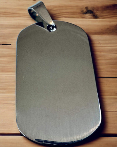 Militärhänge med Gravyr - Retro Stil i Olika Färger