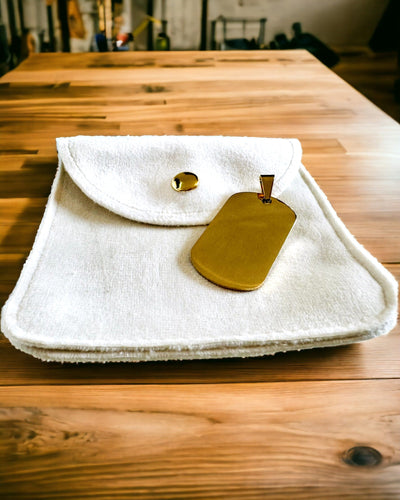 Militärhänge med Gravyr - Retro Stil i Olika Färger