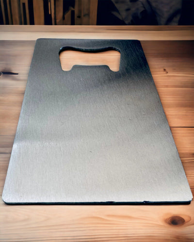 Flasköppnare i Rostfritt Stål - Elegant och Praktisk Prydnad - personalisering med gravyr