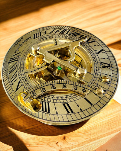 Navigationskompass med sextant och möjlighet till personalisering - Marin XL