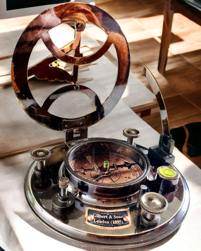 Antik Premium Navigationskompass med Graveringsmöjlighet – Handgjord