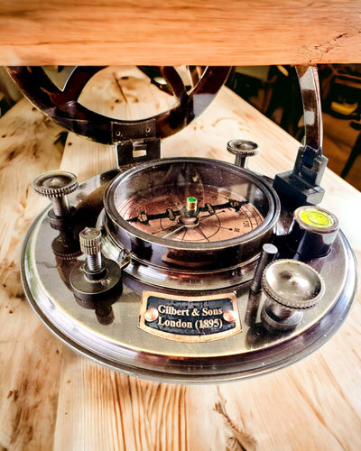 Antik Premium Navigationskompass med Graveringsmöjlighet – Handgjord